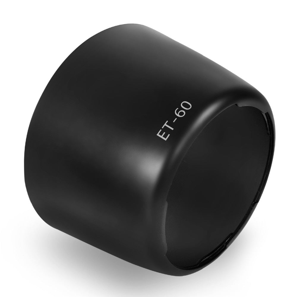 SIOTI Lens Hood ET-60 for Canon for EOS EF-S 55-250mm f/4-5.6 IS IS II EF  75-300 f/4.0-5.6 USM II II Lens